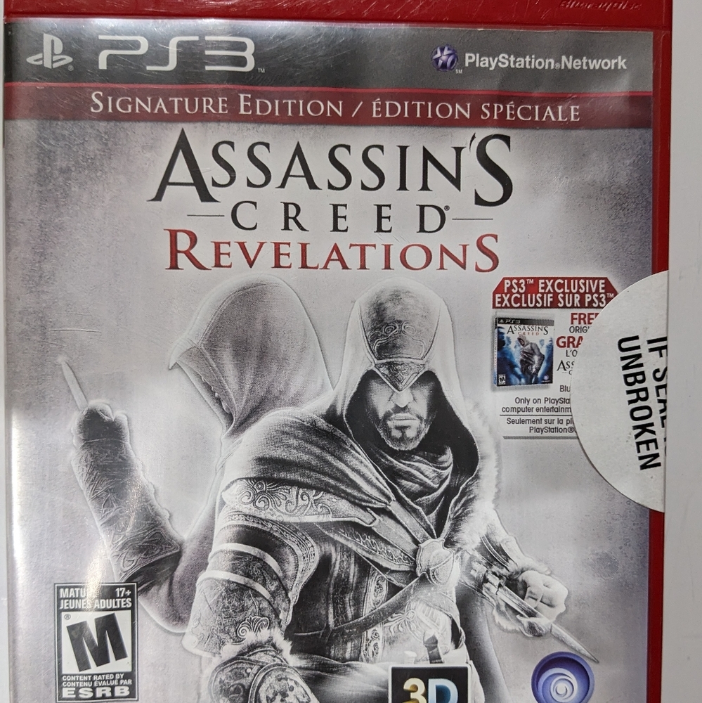 PS3 Assassin's Creed : Revelations | Signature Edition| Complete Game in Box